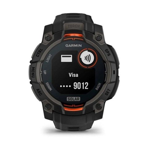Smartwatch GARMIN Instinct 3 45mm SOLAR Black