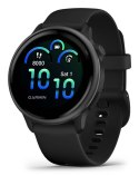 Zegarek sportowy Garmin Vivoactive 6 AMOLED 42mm Black Slate\Czarny