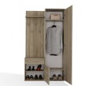 Garderoba DUO DĄB SONOMA