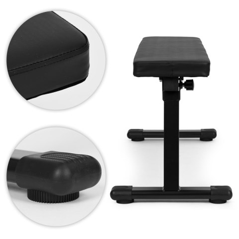 Ławeczka treningowa do ćwiczeń prosta składana 120 kg ModernHome