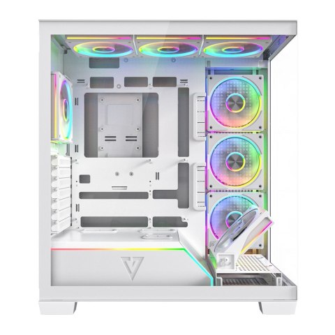 MODECOM OBUDOWA VOLCANO STELLAR PLUS ARGB MIDI 8F WHITE