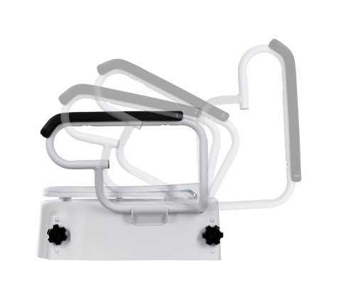 Nasadka podwyższająca na toaletę z uchytwami