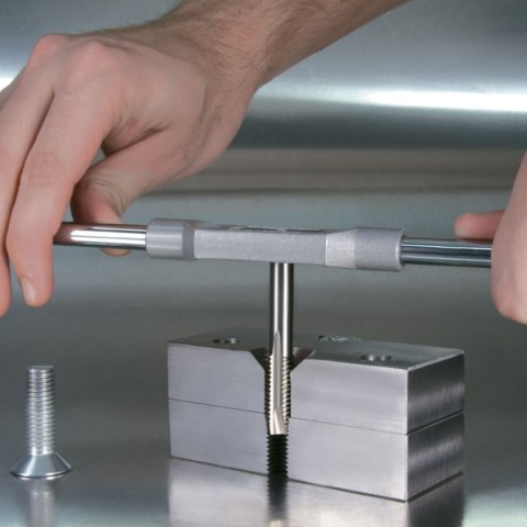 Gwintownik do naprawy gwintów rur RUKO 1/8" Stal szybkotnąca (HSS) 63 mm 20 mm DIN 5157 8,6 mm