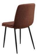 Krzesło Becca terakota tkanina Basel 44