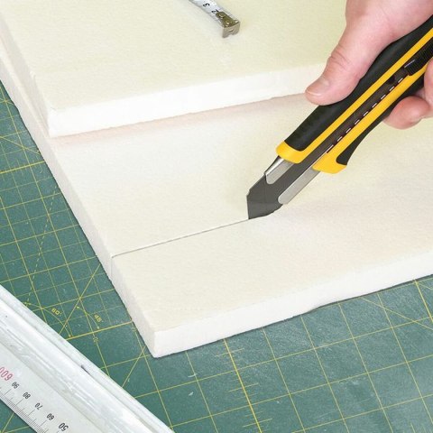 Nóż introligatorski Olfa 25 X 0,7 MM polipropylen 25 mm