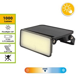 Lampa słoneczna Velamp MAYA 8 W 4000 K 1000 Lm Biały