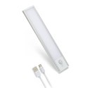 Listwa LED Velamp LACTEA Aluminium Plastikowy 2 W 40 cm Biały Wielokrotnego ładowania (3000K) (4000 K) (6500 K)