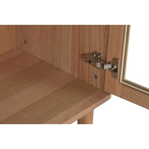 Ekspozytor stojący Home ESPRIT Szkło Drewno MDF 100 X 40 X 183 CM