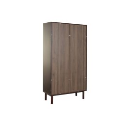 Ekspozytor stojący Home ESPRIT Szkło Drewno MDF 100 X 40 X 183 CM