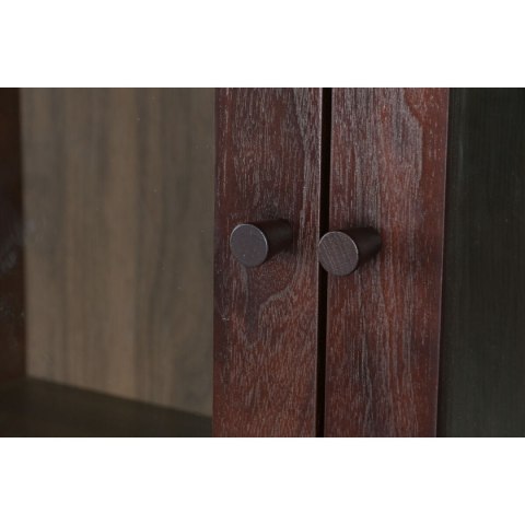 Ekspozytor stojący Home ESPRIT Szkło Drewno MDF 100 X 40 X 183 CM