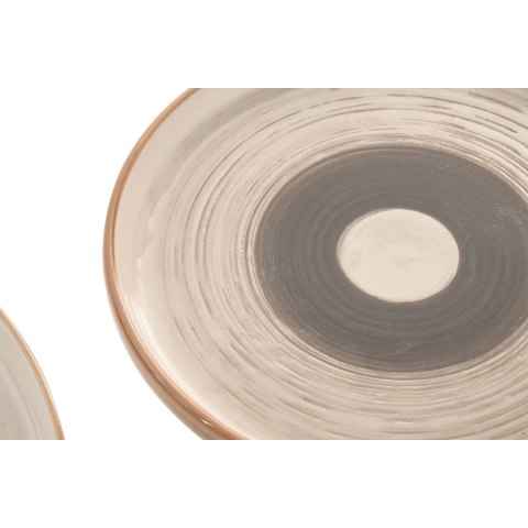 Naczynia Home ESPRIT Beżowy Kamionka 18 Części