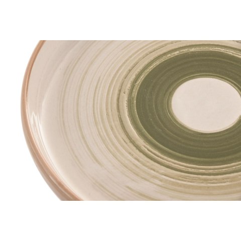 Naczynia Home ESPRIT Kolor Zielony Kamionka 18 Części