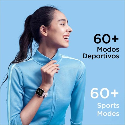 Smartwatch Amazfit Bip U Pro 1,43" GPS Bluetooth Czarny Różowy 1,43"