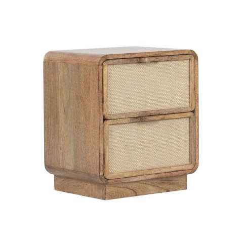 Stolik Nocny Home ESPRIT Brązowy 40 x 30 x 45 cm