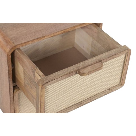 Stolik Nocny Home ESPRIT Brązowy 40 x 30 x 45 cm