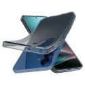 Etui na Samsung Galaxy S25 Liquid Crystal - czarne przezroczyste
