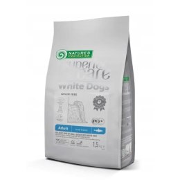 Nature's Protection White Dogs Herring Adult Small Breeds 1,5kg