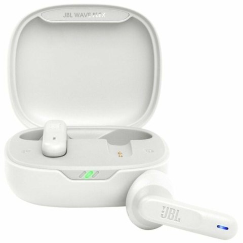Słuchawki bezprzewodowe z etui ładującym JBL Wave Flex Biały