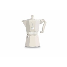Włoska Kafeterka Bialetti MOKA EXCLUSIVE Krem Aluminium 6 Kubki