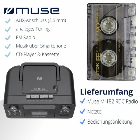 Radio Kasetowe Muse M182RDC