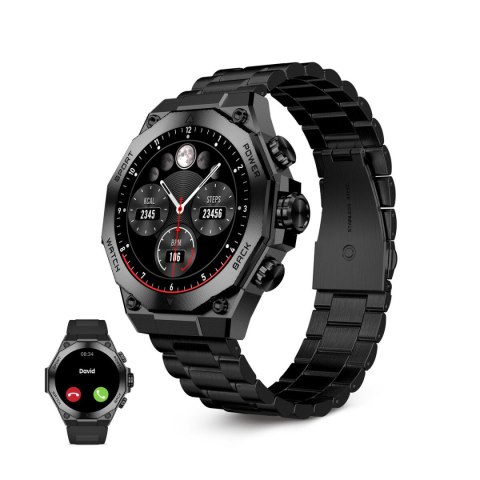 Smartwatch KSIX Titanium Czarny 1,43"