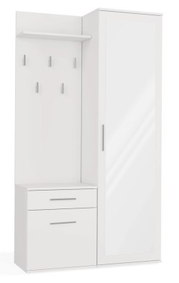 Garderoba DUO BIAŁY