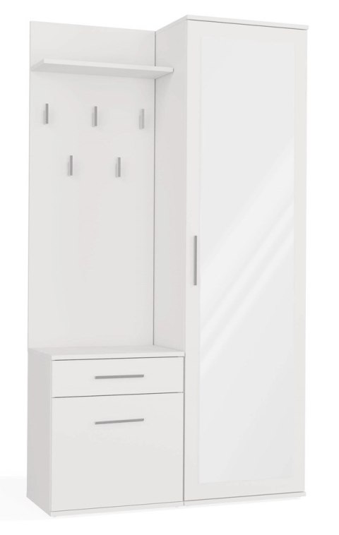 Garderoba DUO BIAŁY