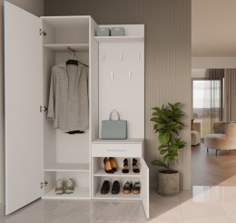 Garderoba DUO BIAŁY