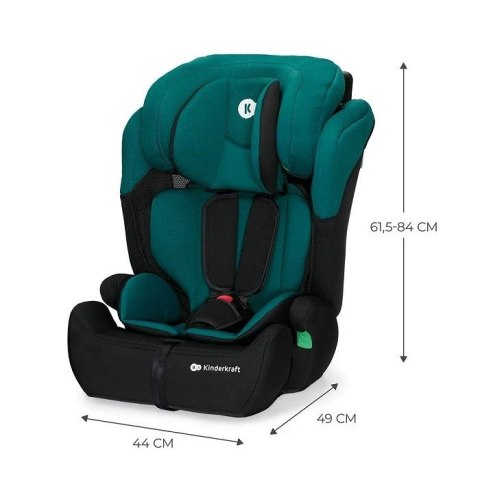Kinderkraft fotelik COMFORT UP i-Size 9-36kg Zieleń