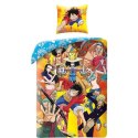 Komplet poszewek na kołdrę One Piece 25 x 4 x 31 cm Wielokolorowy Łóżko 140 2 Części
