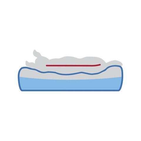 Poduszka dla psa Trixie Vital Lennox Szary 130 x 100 cm