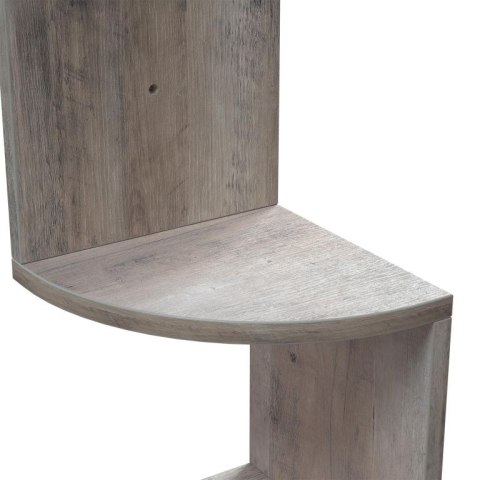 Półka narożna 127,5 cm do dekoracji i książek