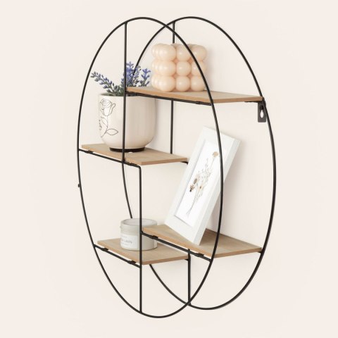 Wieszak na ubrania Max Home Żelazo Drewno MDF (4 Sztuk)