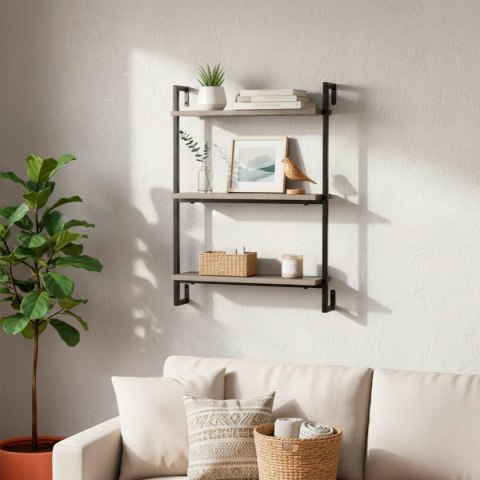 Wieszak na ubrania Max Home Żelazo Drewno MDF (4 Sztuk)