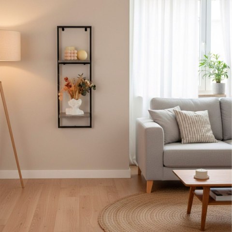 Wieszak na ubrania Max Home Żelazo Drewno MDF (4 Sztuk)