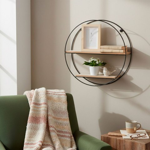 Wieszak na ubrania Max Home Żelazo Drewno MDF (6 Sztuk)