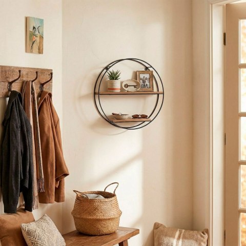 Wieszak na ubrania Max Home Żelazo Drewno MDF (6 Sztuk)