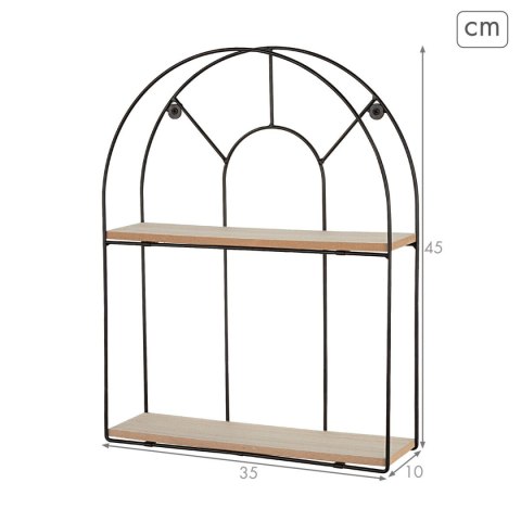 Wieszak na ubrania Max Home Żelazo Drewno MDF (6 Sztuk)