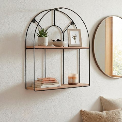 Wieszak na ubrania Max Home Żelazo Drewno MDF (6 Sztuk)