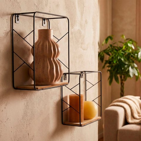 Wieszak na ubrania Max Home Żelazo Drewno MDF (6 Sztuk)