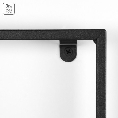 Wieszak na ubrania Max Home Żelazo Drewno MDF (6 Sztuk)