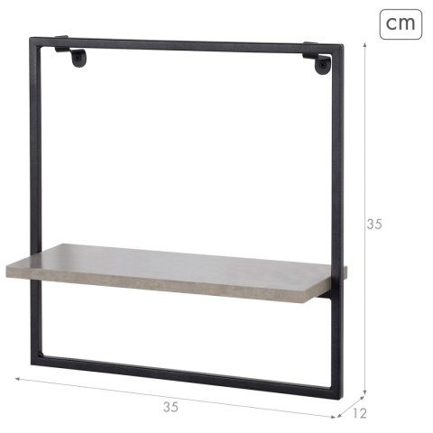 Wieszak na ubrania Max Home Żelazo Drewno MDF (6 Sztuk)