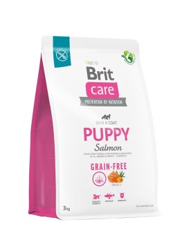 BRIT Care Grain-Free Puppy Salmon - sucha karma dla szczeniąt - 3 kg (WYPRZEDAŻ)