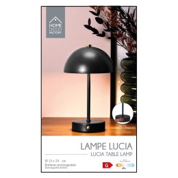 Lampka stołowa Funghi czarna