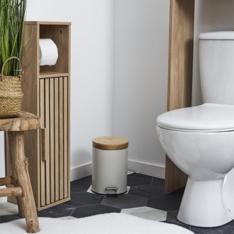 Zestaw 2 koszy na śmieci białe