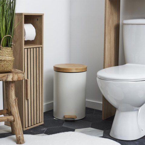 Zestaw 2 koszy na śmieci białe