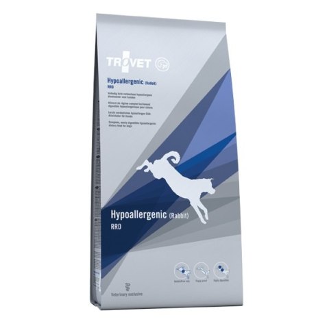 Trovet RRD Hypoallergenic Rich in Rabbit sucha karma dla psa 10kg (WYPRZEDAŻ)