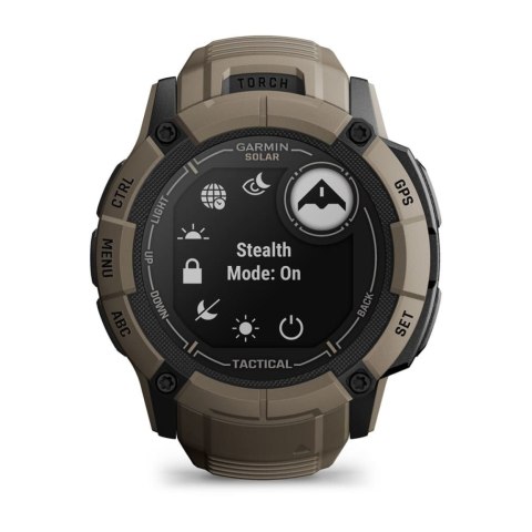 Zegarek sportowy Garmin Instinct 2X Solar Tactical Edition 50mm Zielony
