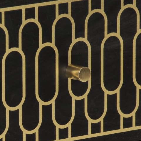 Szafki, 2 szt., 60x33x75 cm, lite drewno mango