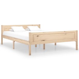 Rama łóżka z litego drewna sosnowego, 160 x 200 cm